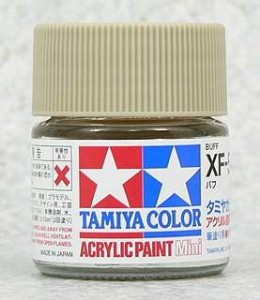 TAMIYA 壓克力系水性漆 10ml 淺牛皮色 XF-